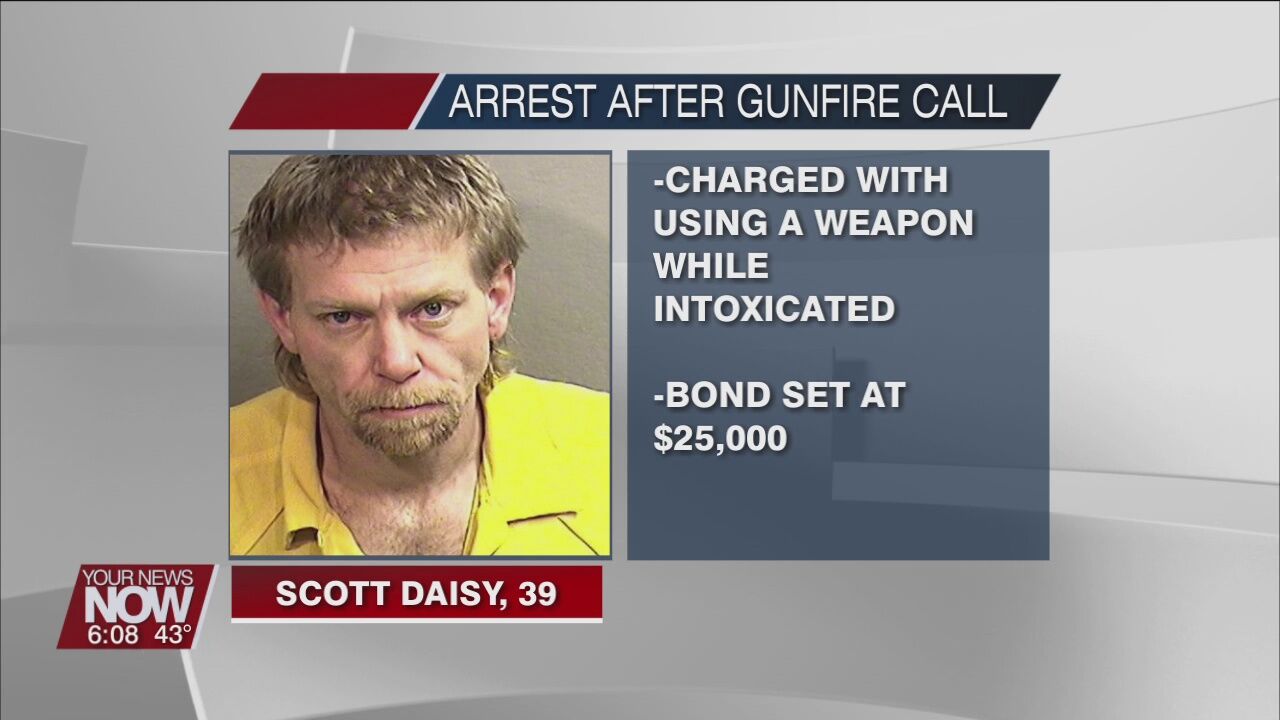 Auglaize man arrested after shots fired incident